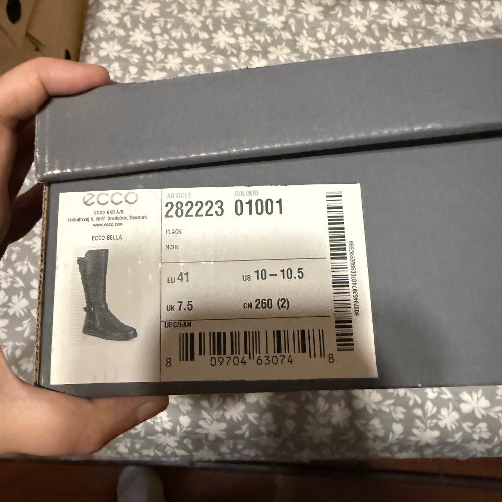 Ecco Bella Size 10-10.5